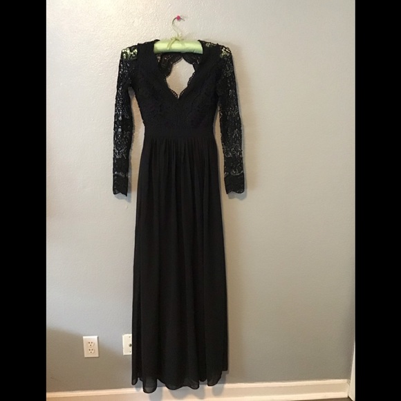 Lulu’s Awaken My Love Black Maxi Dress - Picture 10 of 10